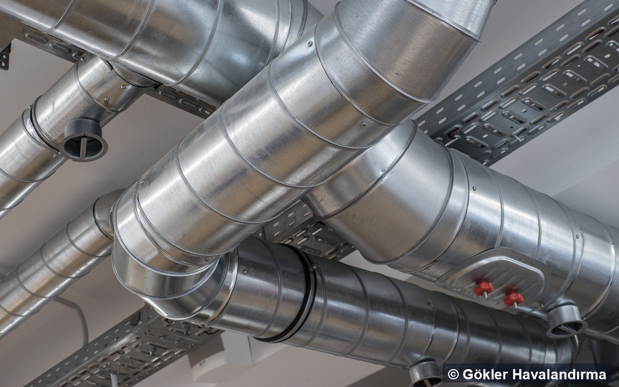 Büyük Çaplı Fan ve Kanal Sistemi Kurulumu - Gökler Havalandırma